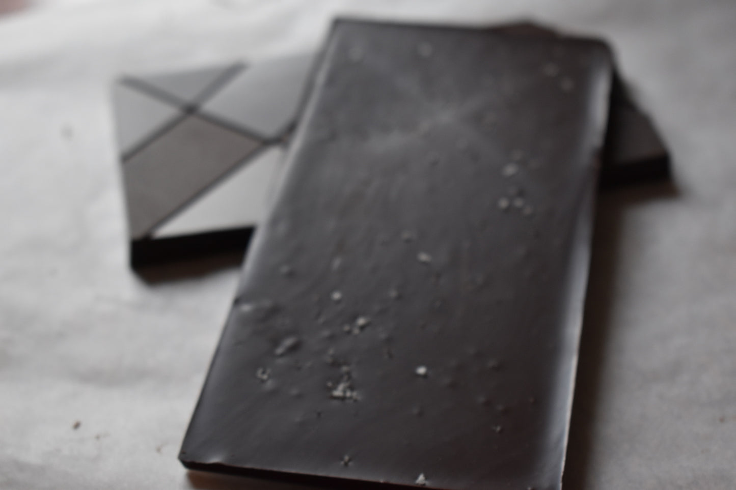 Tablette Chocolat Noir 66% fleur de sel de Guérande